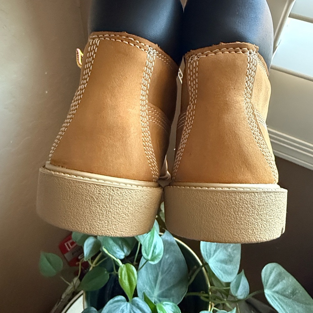 Timberland Tan Leather Boots